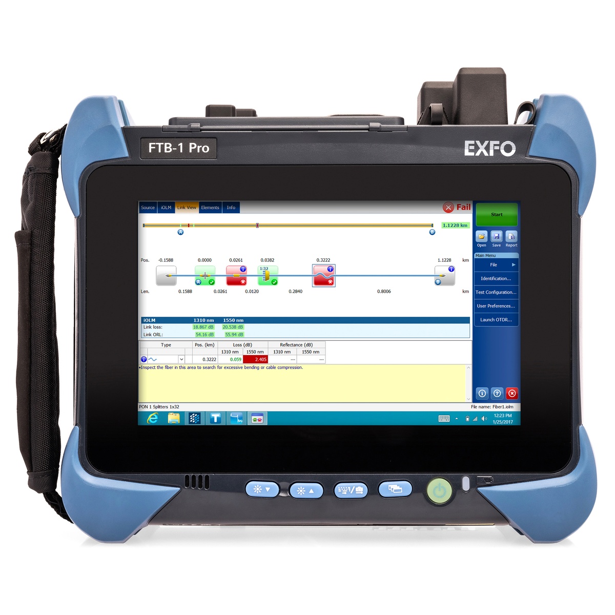 EXFO FTBx-730D view 1